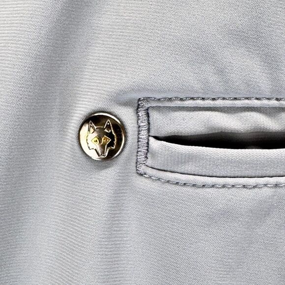 Greyson Shorts Men Size 40 Gray Chino Golf Stretch Comfort Pockets Wolf Preppy - Picture 11 of 13